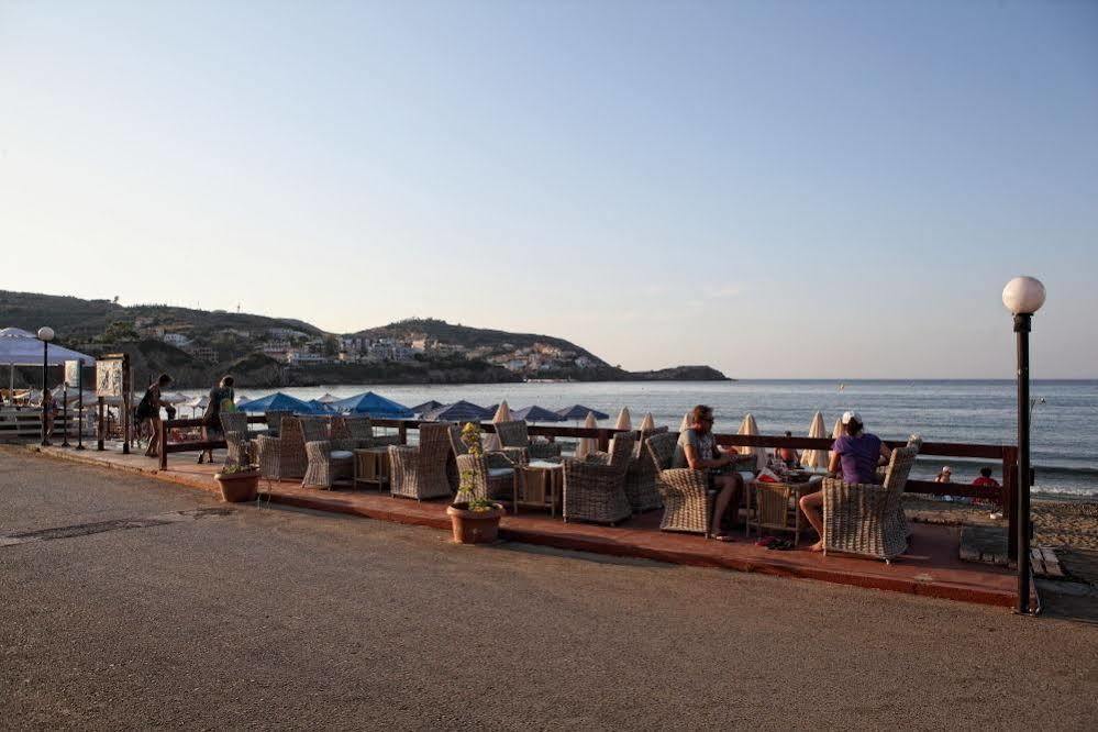 Niriides Beach Hotel Rethymno Eksteriør bilde